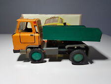Altes DDR Sowjetische Aufzieh Blechauto LKW mit OVP Spielzeug USSR Kipper Truck
