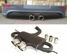 Sportauspuff und Heckdiffusor