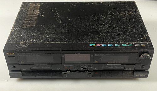 Aiwa wx808 stereo cassette - stereo,