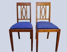 ZWEI ELLEGANTE ANTIKE STÜHLE, POLSTERSTÜHLE, SCHREIBTISCHSTÜHLE  STUHL