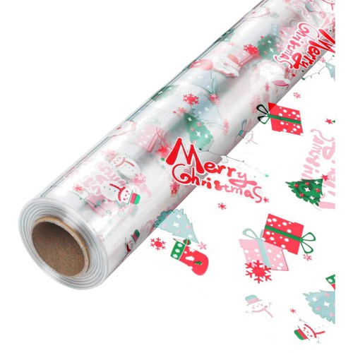 Weihnachtliche cellophan rolle - weihnachtliche,