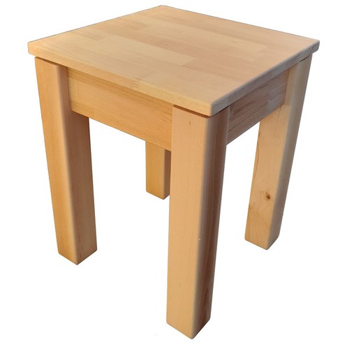 Hocker kernbuche geölt - hocker,
