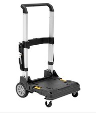 Werkzeug, Werkzeugschrank, DeWalt TSTAK System DW Trolley Aluminium grau