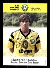 Jörg Stübner Autogrammkarte