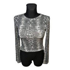 Zara Damen Oberteil Shirt Top