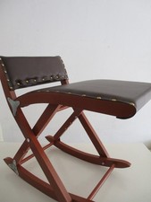 Beinschaukel klappbar, höhenverstellbar - Fußschaukel Fußhocker Hocker Wippe P4