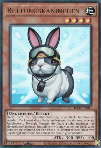 Yugioh rettungskaninchen - rettungskaninchen, (v.2)