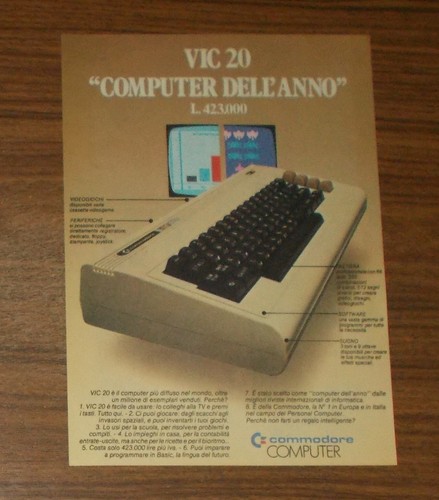 Seltene werbung commodore - seltene,