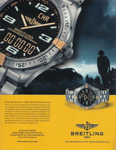 Breitling aerospace reklame - aerospace,