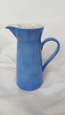 Arzberg Tric Krug  Kanne + Deckel Saftkrug Kakaokrug Milchkrug TOP Jeans-blau