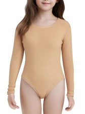 DE Mädchen Tanzbody Langarm