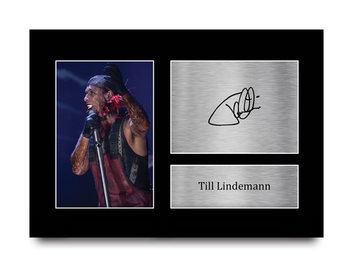 Till lindemann signed pre - till,