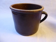 alter Steingut Topf Gurkentopf