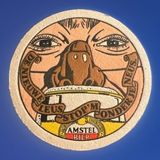 Bierdeckel AMSTEL BIER -