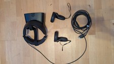 Meta Oculus Rift S VR-Headset - Schwarz komplett mit Kabel & beiden Controlleen