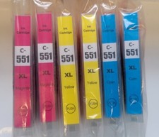 6x CMY Drucker Patronen