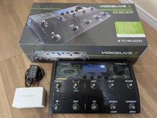 TC-HELICON VOICELIVE 3 Extreme Vocal Guitar Multi Effector Loop Processor Audio