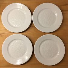 4x PILLIVUYT France Design Sismo Kuchenteller weiß 22cm GUTER ZUSTAND- RAR
