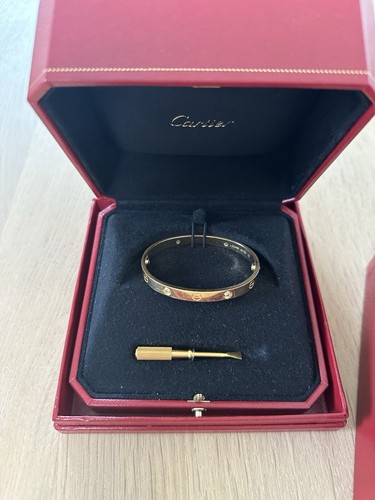 Cartier armreif love gelbgold - cartier,