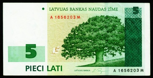 Lettland lati 2001 49b - lati,