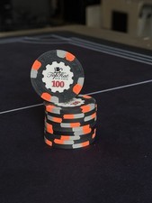 Paulson Top Hat and Cane 10 x 100$ Pokerchips