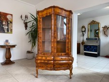 Barockstil vitrine intarsiert - barockstil,
