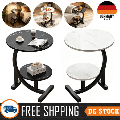 Couchtisch mit ebenen rund - mit,