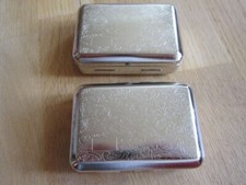 2x Tabakdose Metall mit Blättchenhalter Stückpreis 8,95 Euro