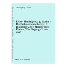 Ernest Hemingway: 49 stories -