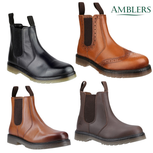 Herren leder händler stiefel - händler,
