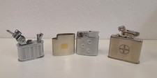 Altes Benzin Feuerzeug K.W. Thorens Lancel Lighter Ronson Lady Silber und Gold