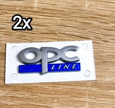 2x OEM OPEL OPC Line Logo
