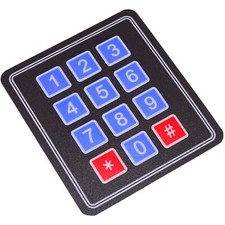 3x4 Matrix Array 12 Tasten