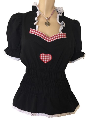 Trachtenbluse damen dirndl - trachtenbluse,