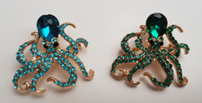 Brosche anstecknadel oktopus - brosche,