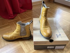 Post Xchange LederChelsea Boot Soft Yellow/Leopard, Gr. 39