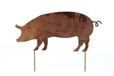 Edelrost Hund Garten Rost