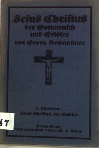 Jesus christus der erlöser - jesus,