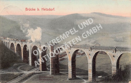 Postkarte brücke b - ak,
