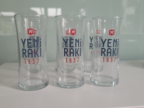 Yeni raki gläser 1937 anis - raki,
