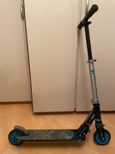 Oxelo Scooter Tretroller Roller bis 100 kg blau schwarz City-Roller