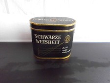 Alte blechdose schwarze - alte,