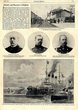 Aufruhr und Meuterei in Russland ( Lodz Odessa ) Panzerkreuzer Potemkin 1905