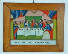 Hinterglasbild "Das letzte