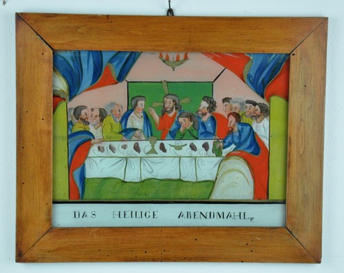Hinterglasbild das letzte - hinterglasbild,