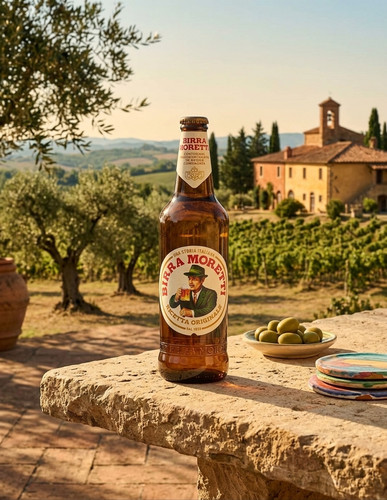 Birra moretti 33l der - -,