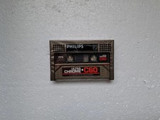 Vintage Audio Cassette PHILIPS Ultra Chrome C60 * Rare From Belgium 1981 *