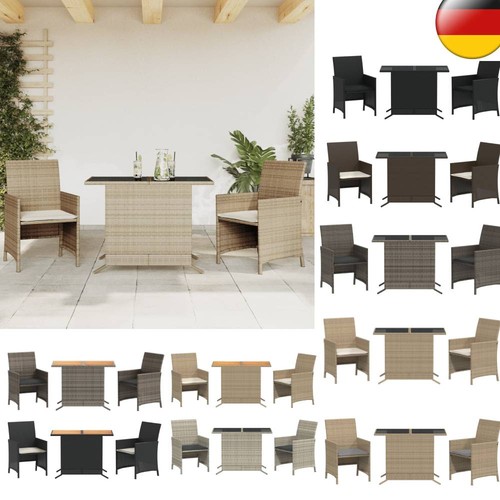 3tlg bistroset mit - bistroset, kissen