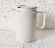 Mitropa Porzellan Kaffeekanne Kanne Teekanne groß rationelles  Design  DDR  1,3L