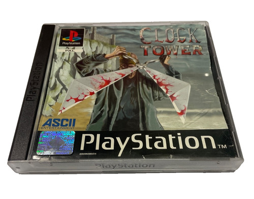 Clock tower playstation ps1 - clock,
